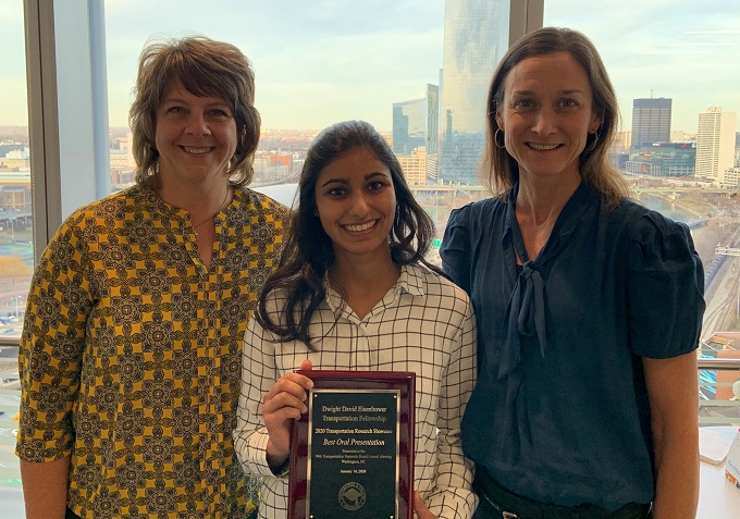 Divya Jain with CIRP mentors