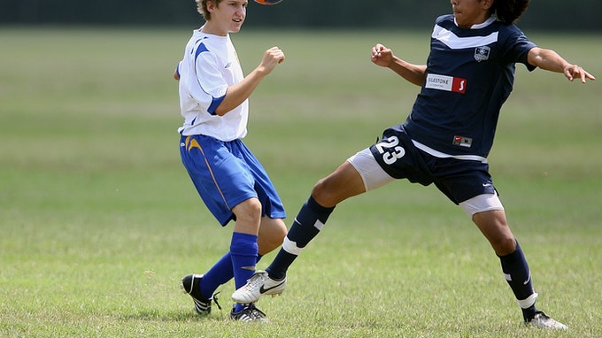 soccer header