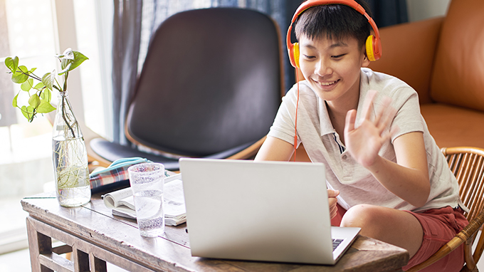 virtual learning and concussion