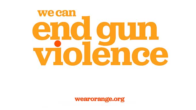 wear orange for gun violence prevention