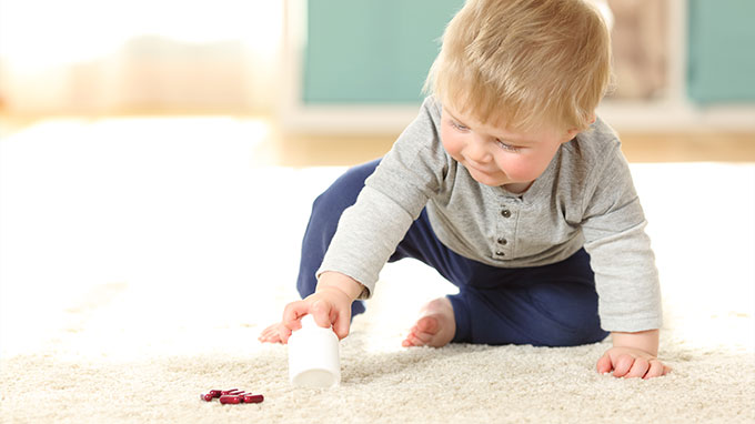 Child with Pills
