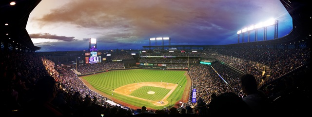major leage baseball ballpark