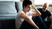 teen sitting