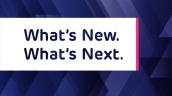 What's New at CIRP