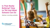 Webinar recording