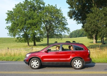 Red car